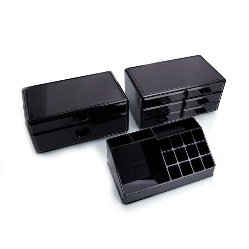 Cosmetics Storage Rack Without Transparent 6 Small & 2 Large Drawers Black Plastic Useful190813204 Cosmetic Bags Cases
Cosmetics Storage Rack Without Transparent 6 Small & 2 Large Drawers Black Plastic Useful190813204 Cosmetic Bags Cases