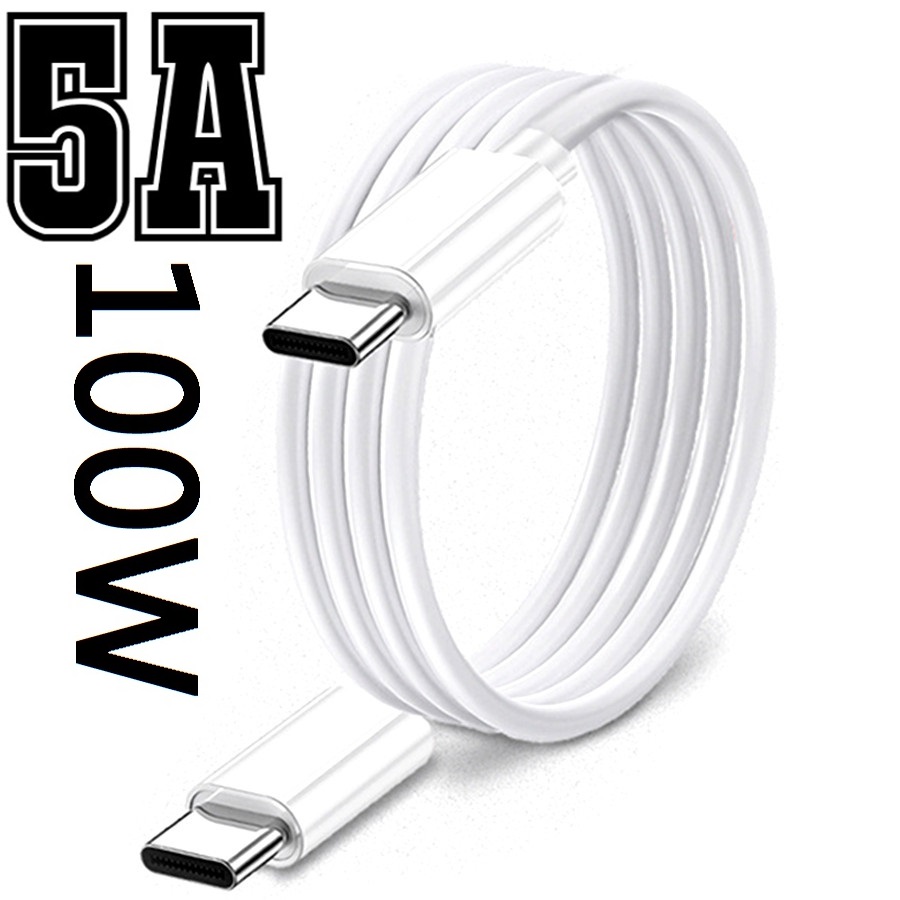 Fast Quick Charge cables 100W 5A Type c Micro USB-C Cable Cord line 1m 2m 6ft For Samsung S8 S9 S10 note 20 htc android phone, White
Fast Quick Charge cables 100W 5A Type c Micro USB-C Cable Cord line 1m 2m 6ft For Samsung S8 S9 S10 note 20 htc android phone, White