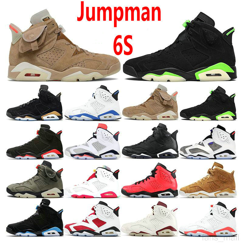 2021 Men Women UNC Basketball Shoes Jumpman 6 6s Electric Green British Khaki Carmine Quai 54 Purple Sail Gum Tinker CNY Triple Black Cat Wheat Oreo Sports Sneakers, Packing;not sold separately
2021 Men Women UNC Basketball Shoes Jumpman 6 6s Electric Green British Khaki Carmine Quai 54 Purple Sail Gum Tinker CNY Triple Black Cat Wheat Oreo Sports Sneakers, Packing;not sold separately