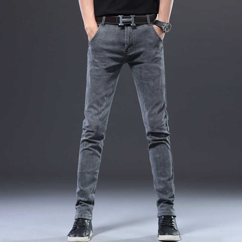 2020 New Men's Elastic Jeans Fashion Slim Skinny Jeans Casual Pants Trousers Jean Male Grey 28-36 Distressed Jeans X0621, 8913
2020 New Men's Elastic Jeans Fashion Slim Skinny Jeans Casual Pants Trousers Jean Male Grey 28-36 Distressed Jeans X0621, 8913