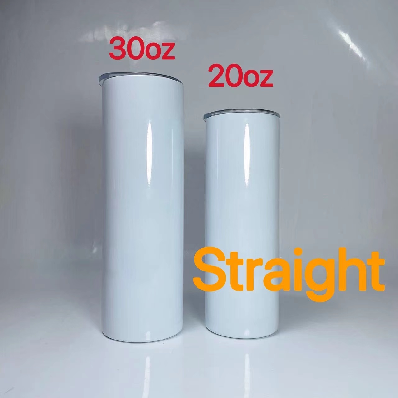 US Warehouse 20oz Straight Sublimation Skinny Tumblers With a Plastic Straw Blank White Double Wall 304 Stainless Steel Insulated Coffee Mug Z1
US Warehouse 20oz Straight Sublimation Skinny Tumblers With a Plastic Straw Blank White Double Wall 304 Stainless Steel Insulated Coffee Mug Z1