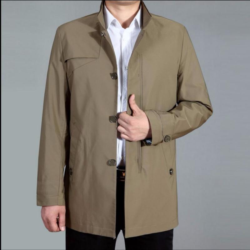 4xl 2021 Spring Men Casual Long Trench Coat Stand Collar Overcoat Middle-aged Windbreaker Plus Size Jacket Men's Coats, Khaki
4xl 2021 Spring Men Casual Long Trench Coat Stand Collar Overcoat Middle-aged Windbreaker Plus Size Jacket Men's Coats, Khaki