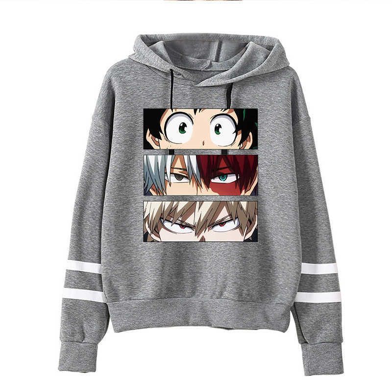 Dropship New My Hero Academia Cosplay Todoroki Shoto Pullover Sweatshirts Boku No Hero Academia Izuku Midoriya Fleece Hoodies S0819