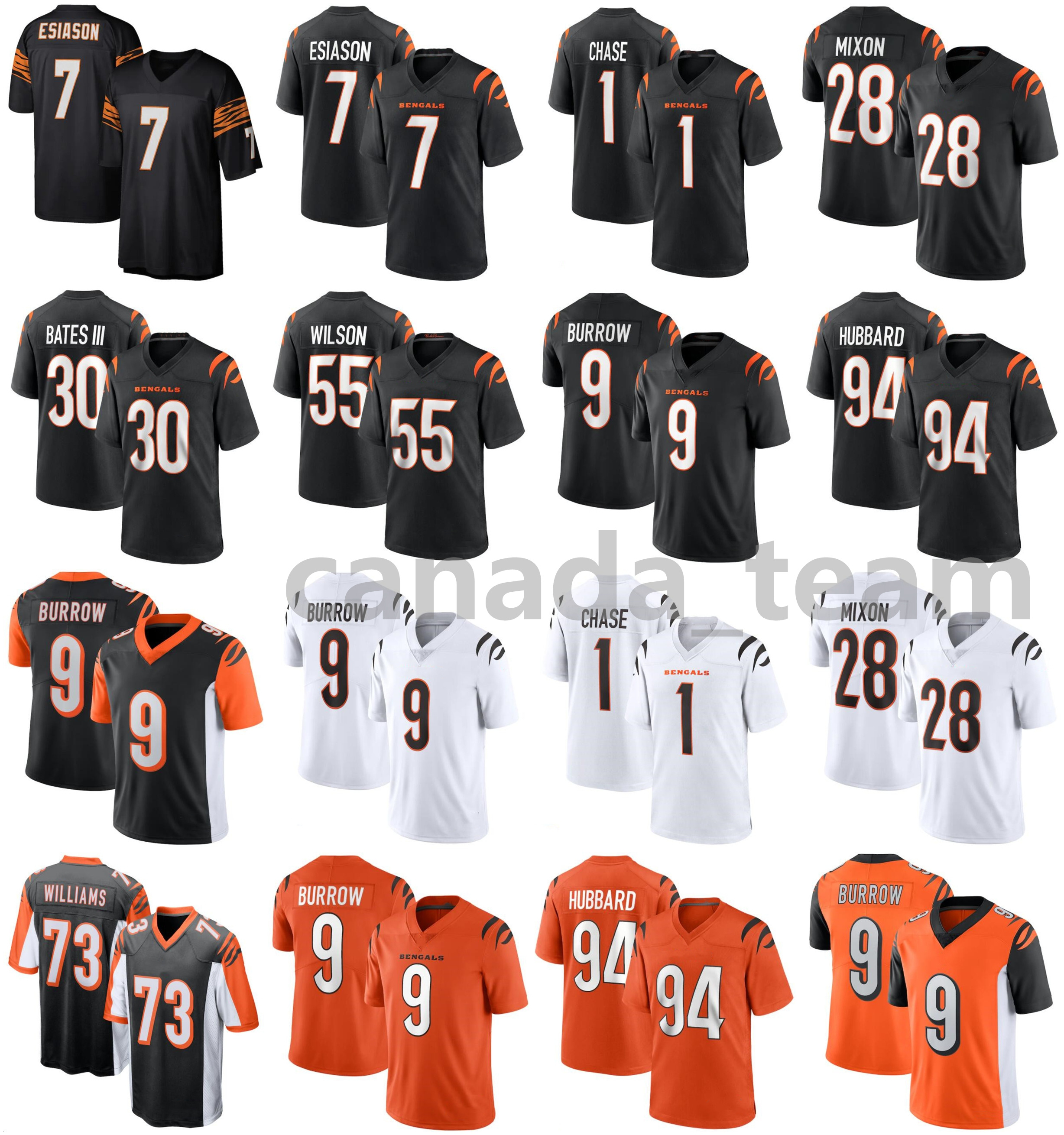 2021 Bengals American Football Jerseys Boomer 7 Esiason Jersey Joe 9 Burrow Ja Marr 1 Chase Logan 55 Wilson Jonah 73 Williams Stitched Breathable Size S, Black
2021 Bengals American Football Jerseys Boomer 7 Esiason Jersey Joe 9 Burrow Ja Marr 1 Chase Logan 55 Wilson Jonah 73 Williams Stitched Breathable Size S, Black