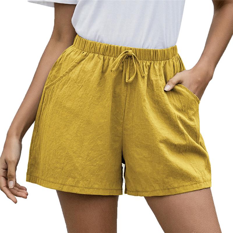 Linen Shorts Women Wide-leg Elastic Waist Short Pants Casual Simple Drawstring Pocket Summer Loungewear Female Streetwear Women, White
Linen Shorts Women Wide-leg Elastic Waist Short Pants Casual Simple Drawstring Pocket Summer Loungewear Female Streetwear Women, White