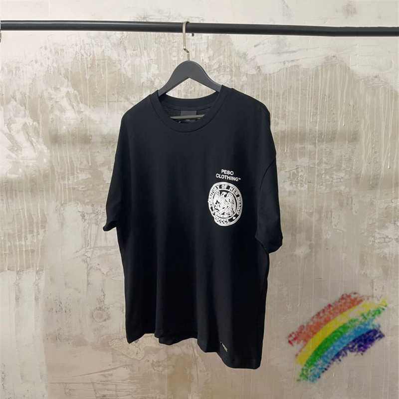Oversized PESO T-shirt Men Women 1:1 High Quality High Street Foam Printing T Shirt Tops Tee X0712
Oversized PESO T-shirt Men Women 1:1 High Quality High Street Foam Printing T Shirt Tops Tee X0712