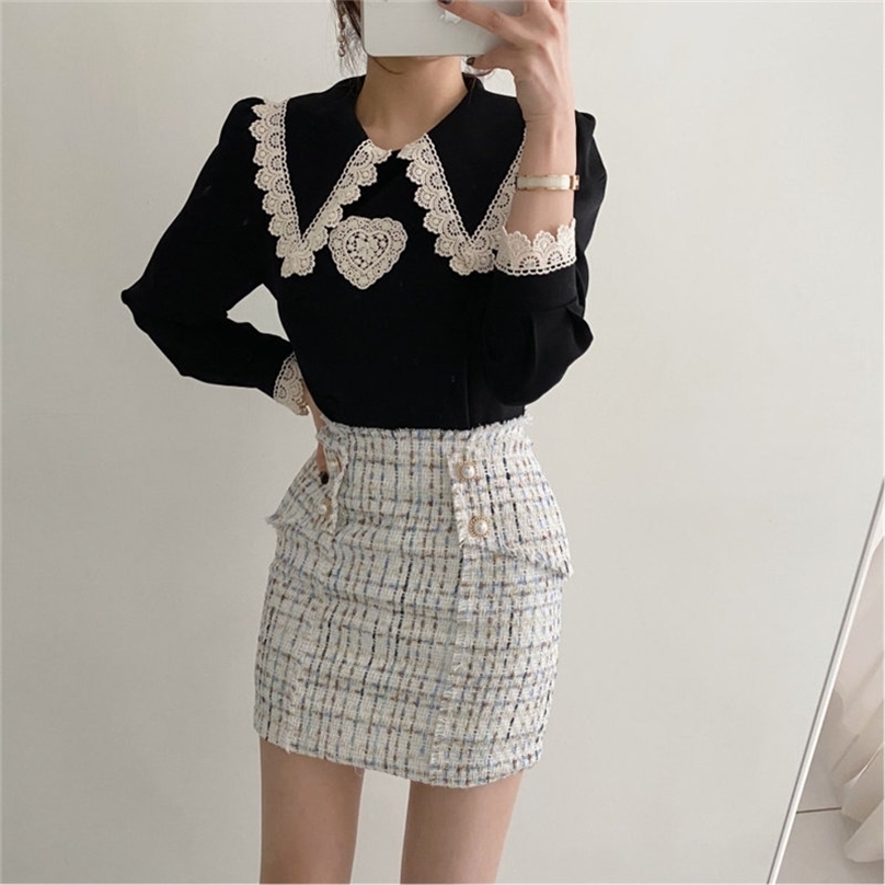 Black Plus Size Full Sleeves Stylish Women Blouses High Street Slim Brief Shirts Ruffles All Match Tops 210525, Photo color
Black Plus Size Full Sleeves Stylish Women Blouses High Street Slim Brief Shirts Ruffles All Match Tops 210525, Photo color