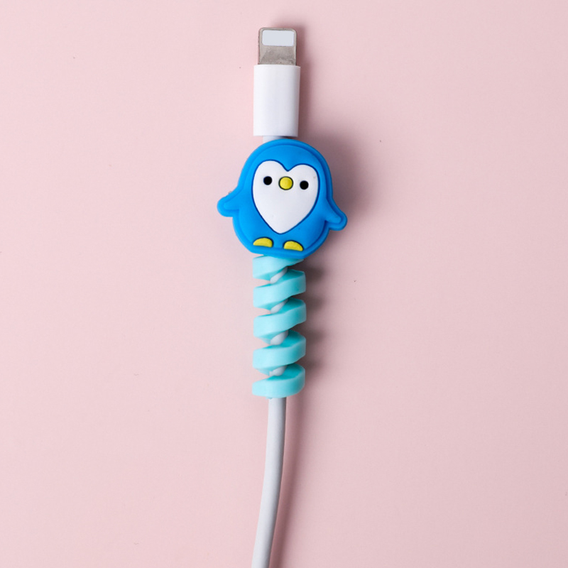 Cable Animal bite USB cable protector Charger Data Protection Cover Mini Wire Protector Cable Cord Phone Accessories Creative Gifts