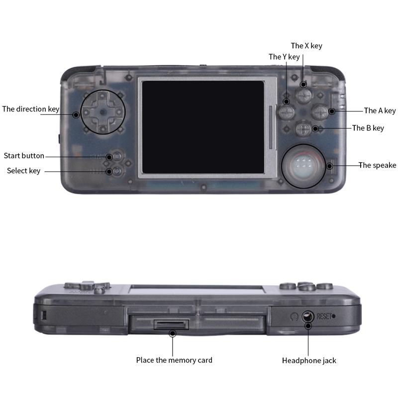 Portable Game Players Retro Handheld Console 3.0 Inch Built-in 818 Different Games Support For NEOGEO/GBC/FC/CP1/CP2/GB/GBA
Portable Game Players Retro Handheld Console 3.0 Inch Built-in 818 Different Games Support For NEOGEO/GBC/FC/CP1/CP2/GB/GBA