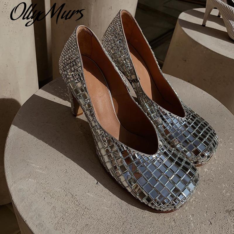Ollymurs High Quality Luxury Rhinestone Sliver Heels Women Pumps Runway Brand Square Toe Ladies Crystal Sandals Shoes Dress, Black
Ollymurs High Quality Luxury Rhinestone Sliver Heels Women Pumps Runway Brand Square Toe Ladies Crystal Sandals Shoes Dress, Black