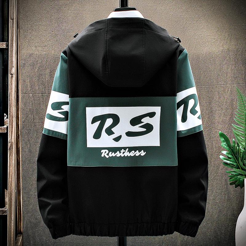 Spring Autumn Casual Streetwear Slim Jacket Windbreaker Arrival Jackets Men's Hip Hop M-3XL Top Coat Zipper Clothes