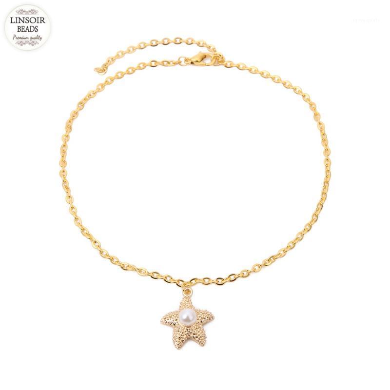 Charm Bracelets LINSOIR Simple Design Gold Color Fashion Pearl Starfish Chain Bangle Elegant Clasp Women Jewelry 20211
Charm Bracelets LINSOIR Simple Design Gold Color Fashion Pearl Starfish Chain Bangle Elegant Clasp Women Jewelry 20211