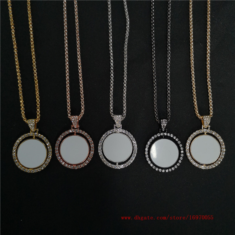 sublimation blank round photo necklaces pendants fashion hot transfer printing jewelry consumables factory price two sided
sublimation blank round photo necklaces pendants fashion hot transfer printing jewelry consumables factory price two sided