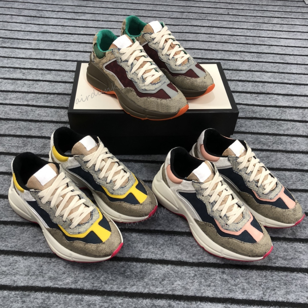 2021 Designer Casual shoes Rhyton Sneakers Beige Men Trainers Vintage Luxury Chaussures Ladies Designers wave mouth Tiger Web print Sneaker 35-46 with box, I need look other product
2021 Designer Casual shoes Rhyton Sneakers Beige Men Trainers Vintage Luxury Chaussures Ladies Designers wave mouth Tiger Web print Sneaker 35-46 with box, I need look other product