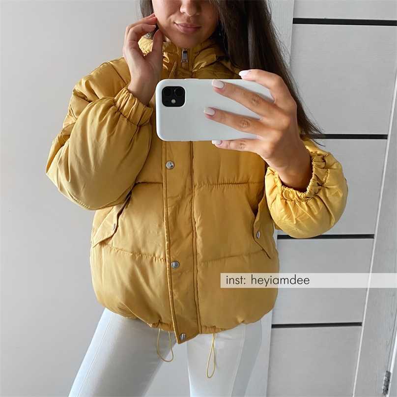 Winter Fashion Loose Cotton Overcoat Down Jacket Cotton-Padded Clothes Women's Short Style clothes 211018, Black
Winter Fashion Loose Cotton Overcoat Down Jacket Cotton-Padded Clothes Women's Short Style clothes 211018, Black