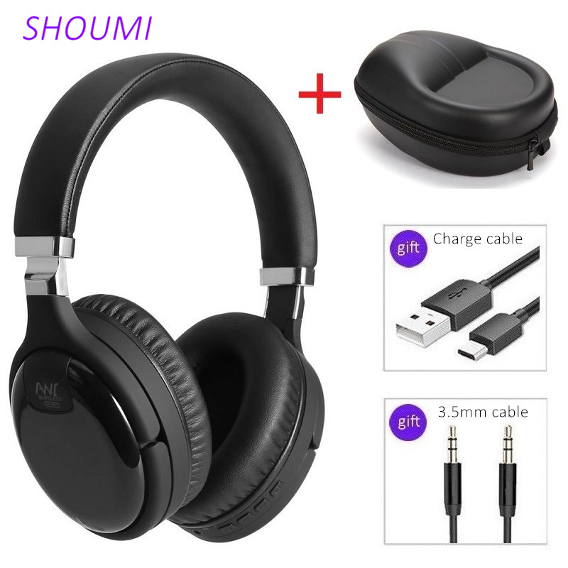 Active Noise Cancelling Headsets Bluetooth Stereo Helmet ANC Wireless Headphone with Mic Earphone Bag Bass Hifi Earpiece LY-903
Active Noise Cancelling Headsets Bluetooth Stereo Helmet ANC Wireless Headphone with Mic Earphone Bag Bass Hifi Earpiece LY-903