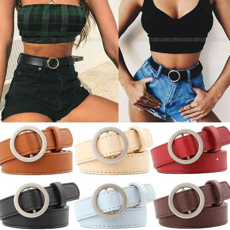 Designer belts 2023 No-hole Women leather Alloy Buckle New Circle Button Leisure Jeans Fashion Dress Girls Belt for women factory outlet
Designer belts 2023 No-hole Women leather Alloy Buckle New Circle Button Leisure Jeans Fashion Dress Girls Belt for women factory outlet