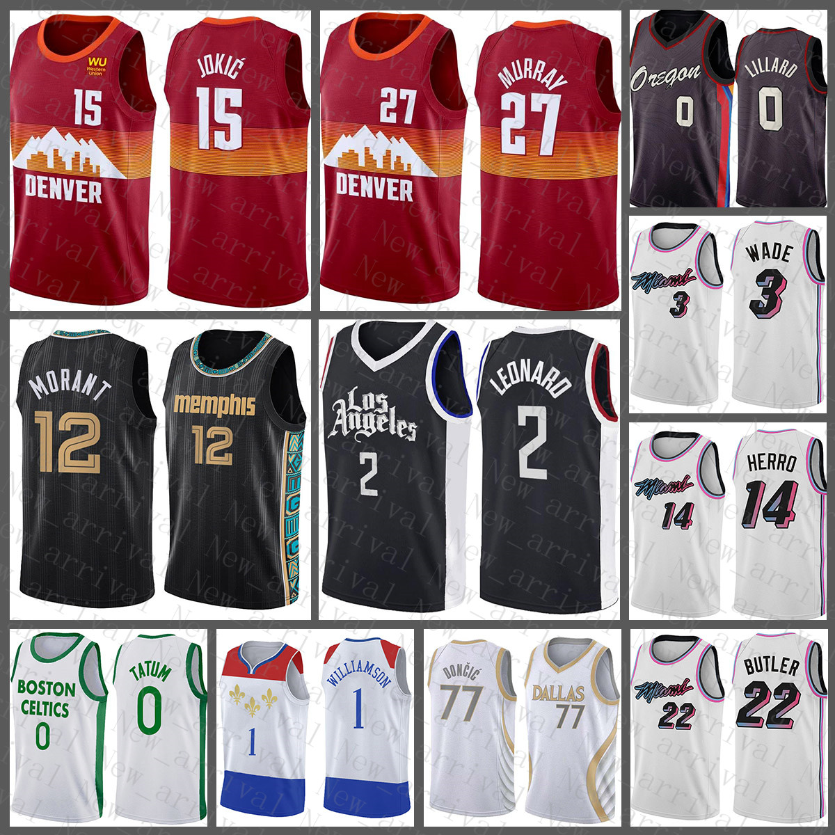 Mens 2021 New basketball Jersey DenverNuggetsOrange Nikola Jamal 27 Murray 15 Jokic BostonCelticsNew Jayson Tatum Ja 12 Morant, Jersey-huren
Mens 2021 New basketball Jersey DenverNuggetsOrange Nikola Jamal 27 Murray 15 Jokic BostonCelticsNew Jayson Tatum Ja 12 Morant, Jersey-huren