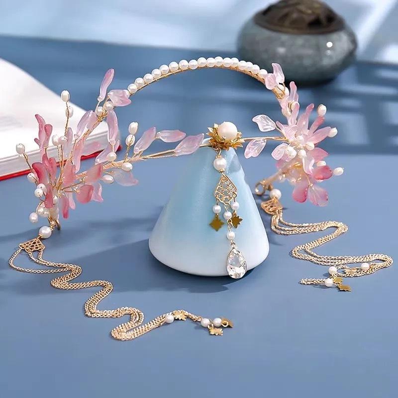 Hair Clips & Barrettes Pink Headband For Bride Wedding Accessories Cystal Pearl Hairband Women Jewelry Princess Tiaras And Crowns, Golden;silver
Hair Clips & Barrettes Pink Headband For Bride Wedding Accessories Cystal Pearl Hairband Women Jewelry Princess Tiaras And Crowns, Golden;silver