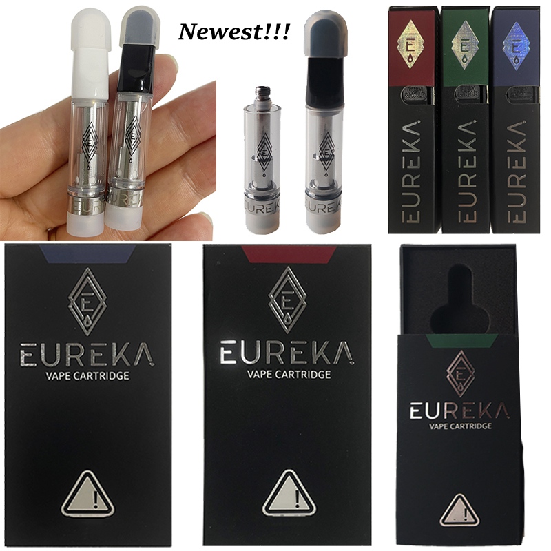 Eureka 10 Strains Vape Cartridges TH205 Ceramic Tip E Cigarette Atomizers 0.8 1.0ml Oil Carts Wax Vapes Pen Glass Thick Dab 510 Thread Cigarettes Box Packaging Empty
Eureka 10 Strains Vape Cartridges TH205 Ceramic Tip E Cigarette Atomizers 0.8 1.0ml Oil Carts Wax Vapes Pen Glass Thick Dab 510 Thread Cigarettes Box Packaging Empty