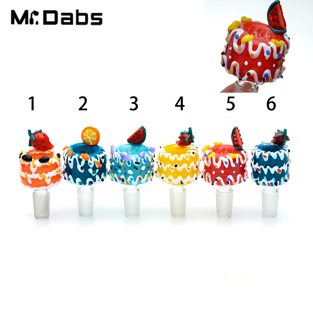 Colorful Fruit Cute Stye Glass Bowl Herb Holder Smoking Accessories with 14mm male joint for Glass Bong Water Pipe Dab Rig
Colorful Fruit Cute Stye Glass Bowl Herb Holder Smoking Accessories with 14mm male joint for Glass Bong Water Pipe Dab Rig