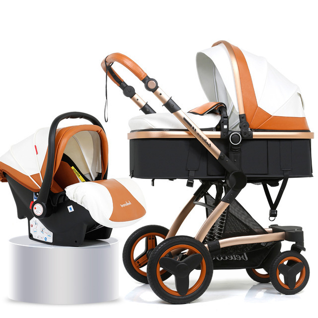 High Landscape Newborns 3 in 1 Baby Stroller With Car Seat Belecoo Travel System PU Aluminum Alloy Stroller With Pram
High Landscape Newborns 3 in 1 Baby Stroller With Car Seat Belecoo Travel System PU Aluminum Alloy Stroller With Pram