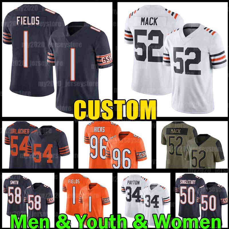 1 Justin Fields Jersey Football Kyler Gordon Walter Payton Darnell Mooney Roquan Smith David Montgomery Eddie Jackson Brian Urlacher, Men jersey(x d)
1 Justin Fields Jersey Football Kyler Gordon Walter Payton Darnell Mooney Roquan Smith David Montgomery Eddie Jackson Brian Urlacher, Men jersey(x d)