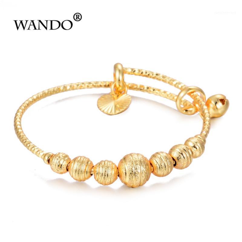 Trendy Children's Bracelet Small Bangles&Bracelet Round Gold Color Charm Beads Baby Bangle Jewelry ChristmasGift
Trendy Children's Bracelet Small Bangles&Bracelet Round Gold Color Charm Beads Baby Bangle Jewelry ChristmasGift