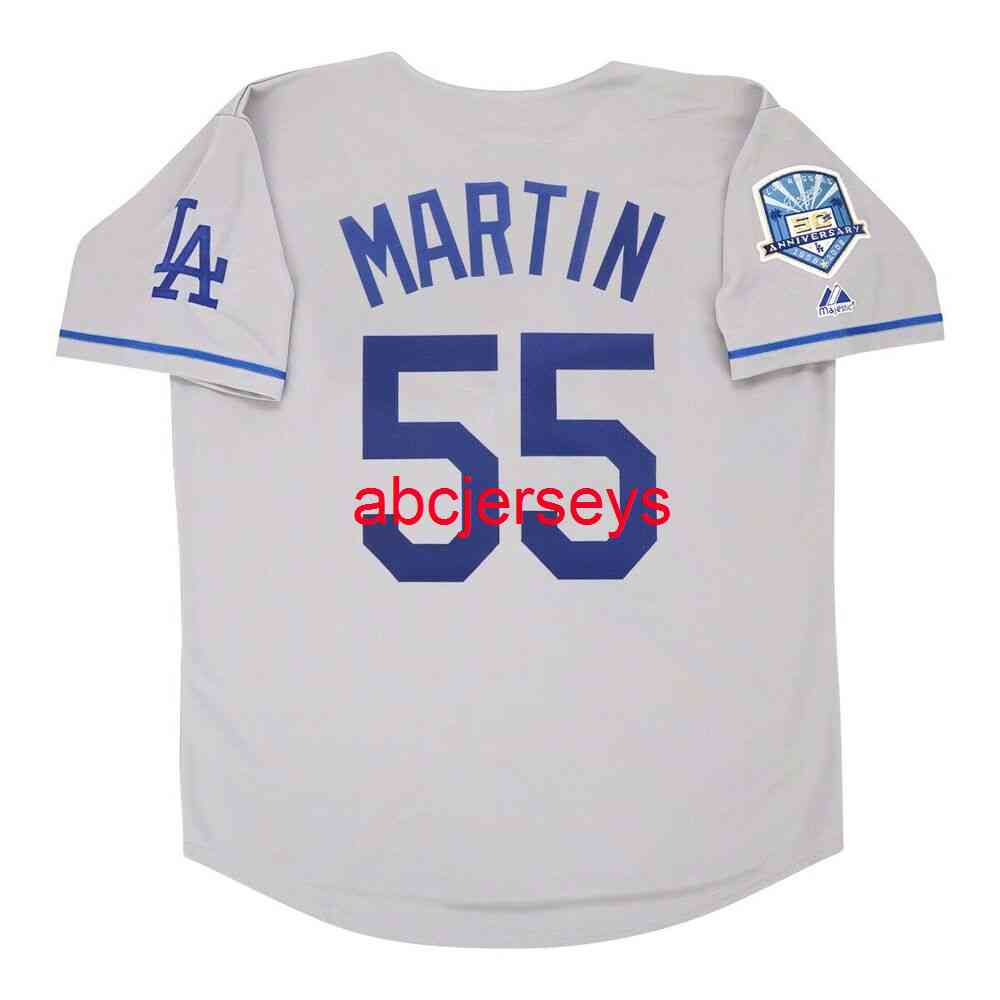 Stitched Custom Russell Martin 2008 Road 50th Anniv Jersey add name number Baseball Jersey -6XL, Grey
Stitched Custom Russell Martin 2008 Road 50th Anniv Jersey add name number Baseball Jersey -6XL, Grey