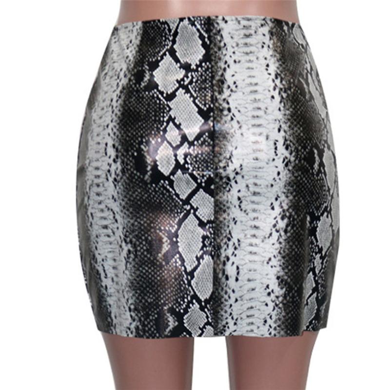 Skirts High Waist Sexy Party Club Skirt Women Snake Print Zipper Slim Quality Short Leatherwear Large Size Summer 2021221, As pic
Skirts High Waist Sexy Party Club Skirt Women Snake Print Zipper Slim Quality Short Leatherwear Large Size Summer 2021221, As pic