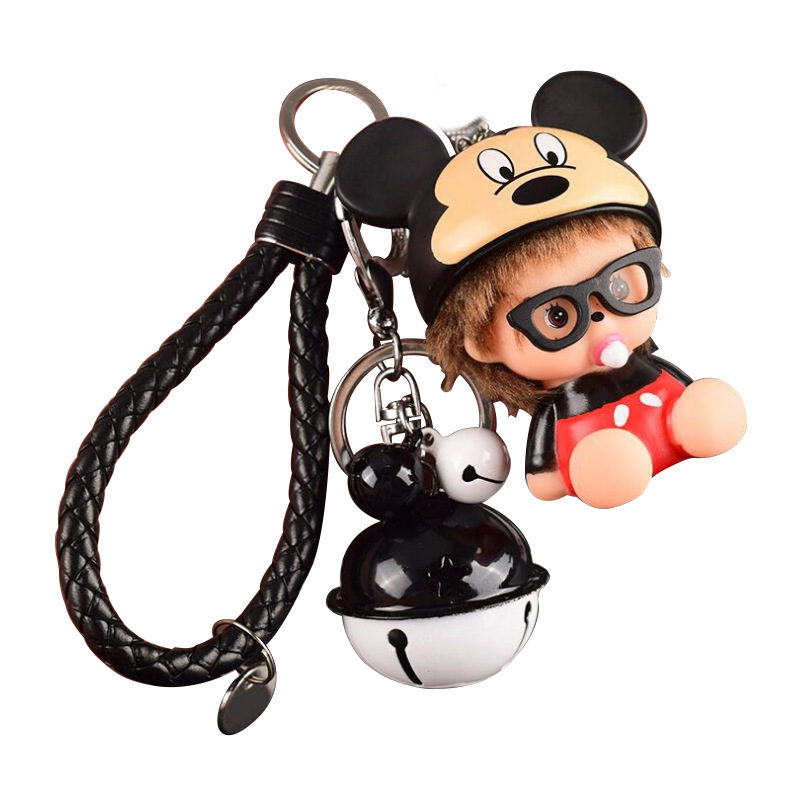 cartoon keychain cute bag pendant creative high quality car keychains wholesale, Silver
cartoon keychain cute bag pendant creative high quality car keychains wholesale, Silver