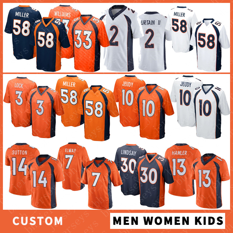 3 Drew Lock Custom Men Women Kids Stitched Football Jersey 10 Jerry Jeudy 31 Justin Simmons 7 John Elway 58 Von Miller 55 Bradley Chubb 14 Courtland Sutton 13 K.J. Hamler, Shown
3 Drew Lock Custom Men Women Kids Stitched Football Jersey 10 Jerry Jeudy 31 Justin Simmons 7 John Elway 58 Von Miller 55 Bradley Chubb 14 Courtland Sutton 13 K.J. Hamler, Shown
