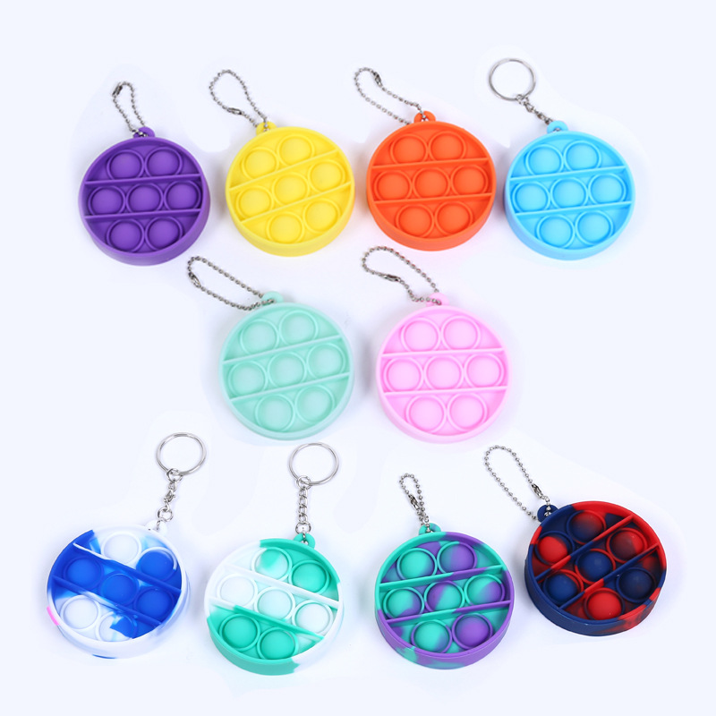 Fidget Pop Toy Sensory Jewelry key Chains Push Poo its Bubble Poppers Cartoon Simple Dimple toys Keychain Stress Reliever
Fidget Pop Toy Sensory Jewelry key Chains Push Poo its Bubble Poppers Cartoon Simple Dimple toys Keychain Stress Reliever