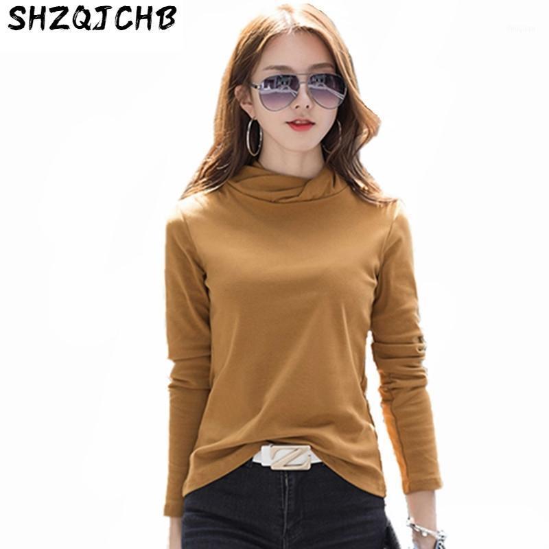 Color Women's Turtleneck T-Shirt Women Autumn Winter Cotton T-shirts Casual Slim Plus Size Femme Tops WXF571, Green twist
Color Women's Turtleneck T-Shirt Women Autumn Winter Cotton T-shirts Casual Slim Plus Size Femme Tops WXF571, Green twist