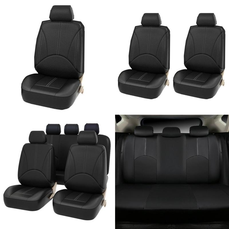 Car Seat Covers PU Leather Four Seasons General Full Set Premium Faux Automotive Front And Back Protectors
Car Seat Covers PU Leather Four Seasons General Full Set Premium Faux Automotive Front And Back Protectors