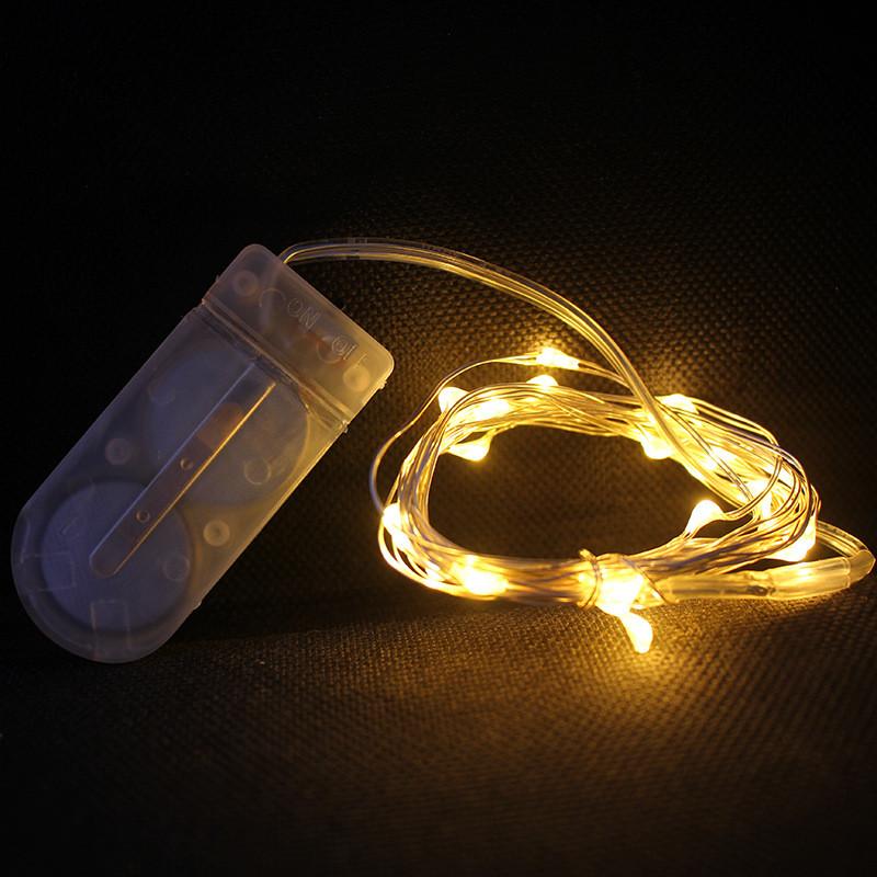 DHL String lights Sier Wire Garlands Festoon led Fairy Light Christmas Decorations for Home Room Tree Xmas Decoration Free shipping