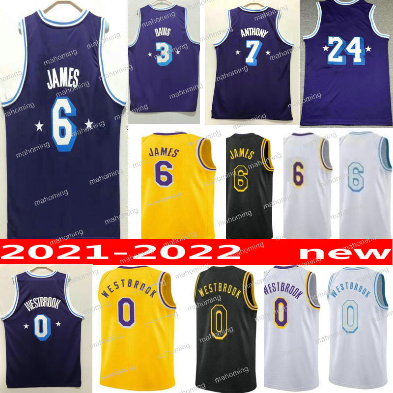 Lebron NCAA 6 James Basketball Jerseys 2022 Russell 0 Westbrook Anthony 3 Davis Carmelo 7 Anthony City Uniform 75th 24 jersey
Lebron NCAA 6 James Basketball Jerseys 2022 Russell 0 Westbrook Anthony 3 Davis Carmelo 7 Anthony City Uniform 75th 24 jersey
