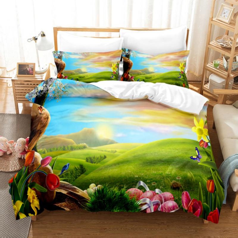 Bedding Sets Lavender Set Single Full Queen King Size Sunset Tree Flowers Duvet Cover Pillowcase Children Kids Aldult Bedroom, As picture2
Bedding Sets Lavender Set Single Full Queen King Size Sunset Tree Flowers Duvet Cover Pillowcase Children Kids Aldult Bedroom, As picture2