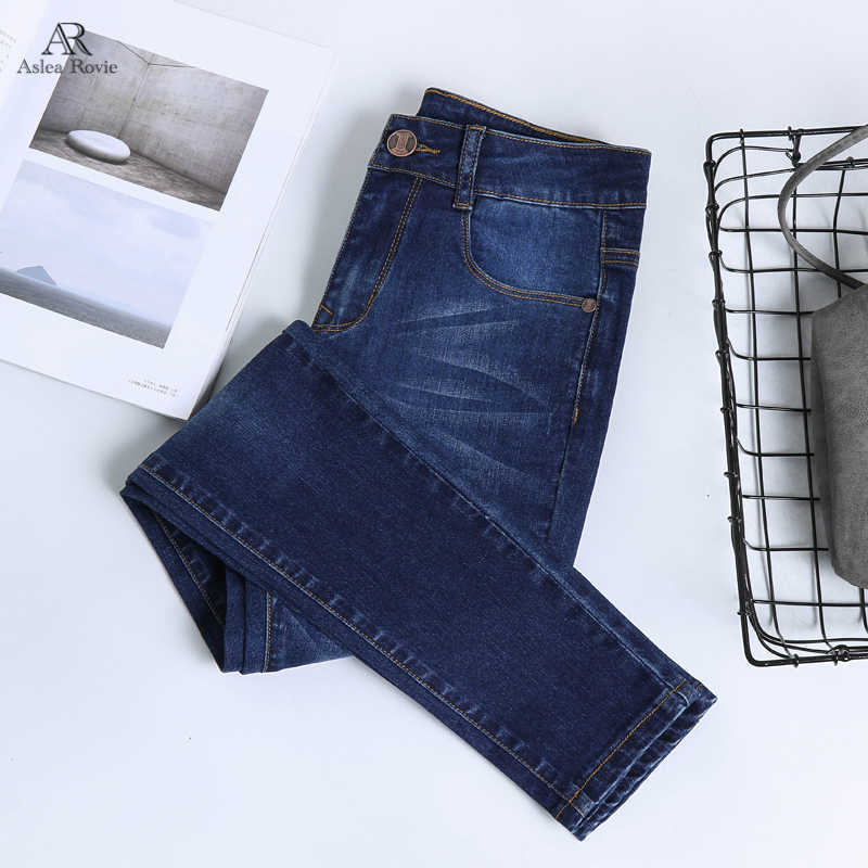 Jeans for woman high waist plus size full Length skinny pencil black blue Denim pants 100kg 210616, Light blue yr918
Jeans for woman high waist plus size full Length skinny pencil black blue Denim pants 100kg 210616, Light blue yr918