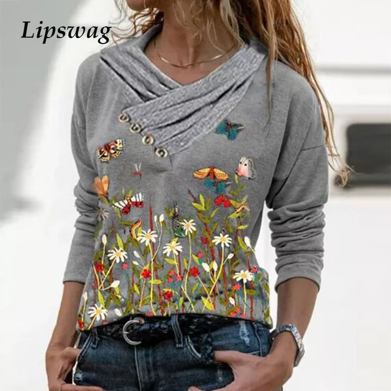 Fashion Vintage Geometric Shirt Blouse Spring Autumn Long Sleeve Women Tops Pullover Casual Zipper V-Neck Loose Shirts Blusa 3XL, 02 purple
Fashion Vintage Geometric Shirt Blouse Spring Autumn Long Sleeve Women Tops Pullover Casual Zipper V-Neck Loose Shirts Blusa 3XL, 02 purple