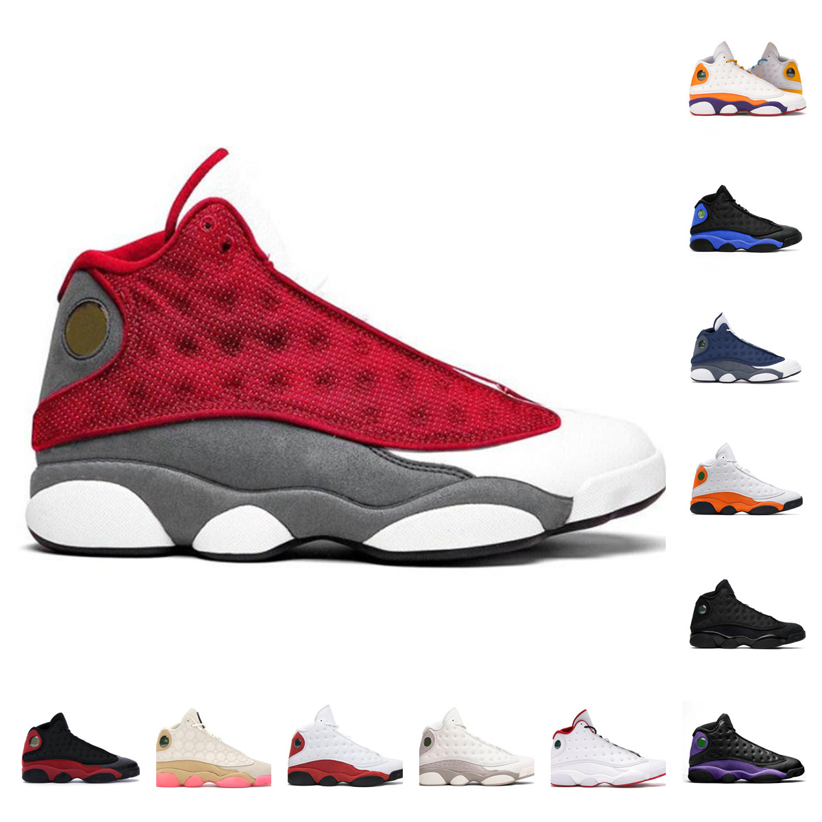 High quality 2021 mens 13s basketball shoes 13 Gym Red Flint Grey Starfish He Got Game sneakers Bred Atmosphere Grey Altitude Playground tra
High quality 2021 mens 13s basketball shoes 13 Gym Red Flint Grey Starfish He Got Game sneakers Bred Atmosphere Grey Altitude Playground tra