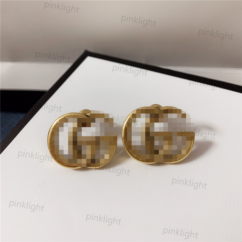 Hollow Out Charm Earring Women Luxury Letter Earrings Classic Copper Vintage Stud Lady Simple Style Gold Studs, Golden
Hollow Out Charm Earring Women Luxury Letter Earrings Classic Copper Vintage Stud Lady Simple Style Gold Studs, Golden