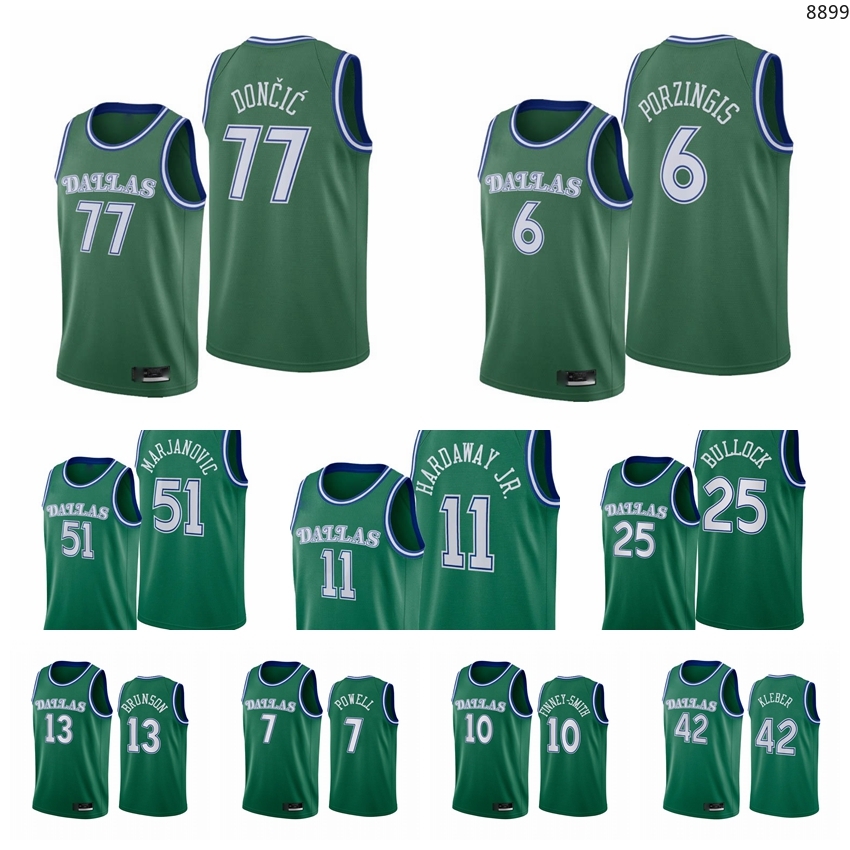 DallasMavericksMens Luka Doncic Kristaps Porzingis Tim Hardaway Jr. Moses Brown Reggie Bullock Boban Marjanovic 2021-22 Green City Basketball Jersey, 10
DallasMavericksMens Luka Doncic Kristaps Porzingis Tim Hardaway Jr. Moses Brown Reggie Bullock Boban Marjanovic 2021-22 Green City Basketball Jersey, 10