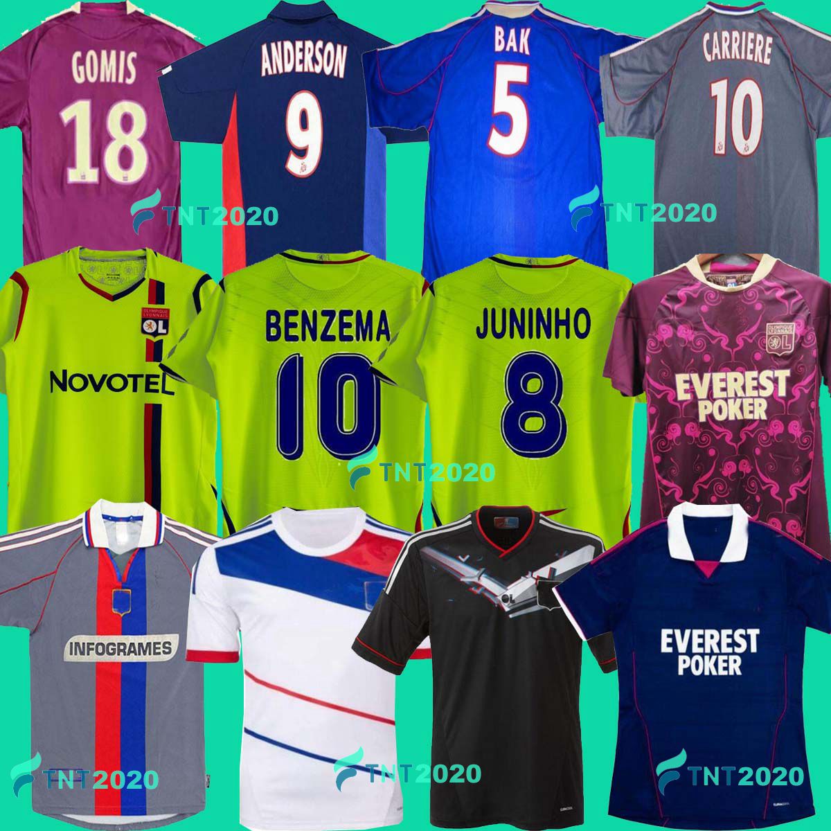 2000 2008 2009 2010 Lyon Retro Soccer Jerseys Benzema Juninho Ederson Pjanic Vintage Futbol Kit Classic 2001 2002 2011 2012 2013 Lyonnais Ho, Black;yellow
2000 2008 2009 2010 Lyon Retro Soccer Jerseys Benzema Juninho Ederson Pjanic Vintage Futbol Kit Classic 2001 2002 2011 2012 2013 Lyonnais Ho, Black;yellow