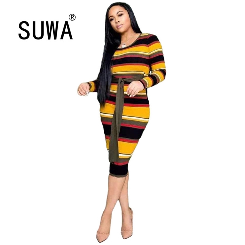 Contrast Striped Patchwork Sheath Midi Dresses For Women Long Sleeve Fall Winter Elegant Work Wear French Style Free 210525, Multi
Contrast Striped Patchwork Sheath Midi Dresses For Women Long Sleeve Fall Winter Elegant Work Wear French Style Free 210525, Multi