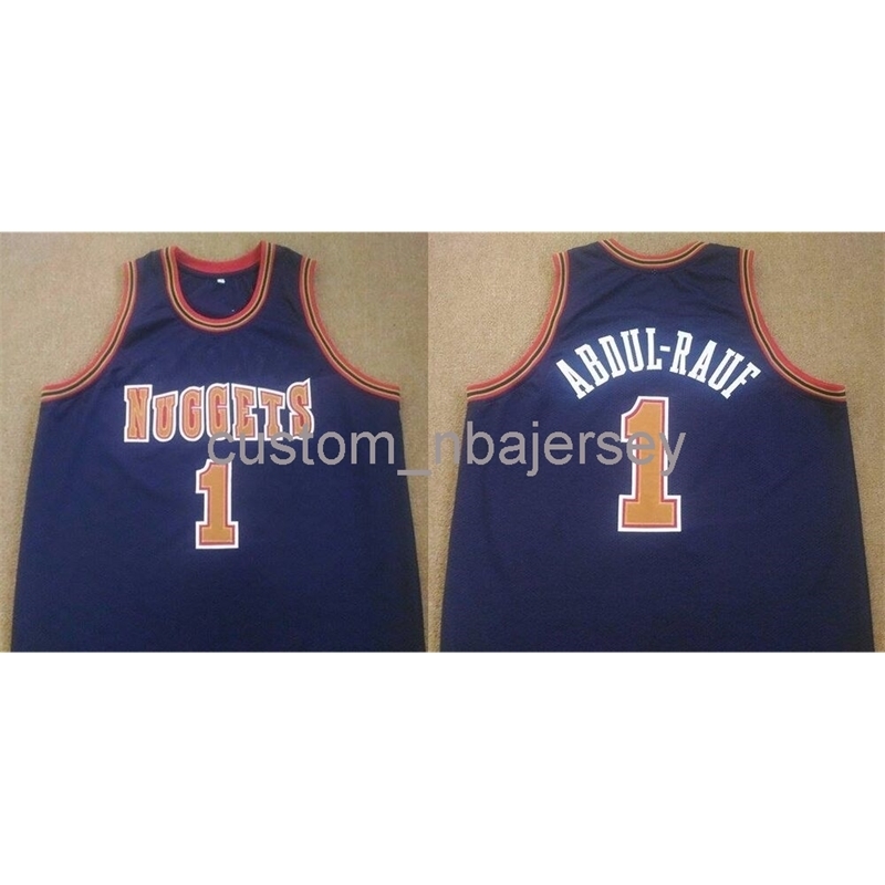 Men Women Youth MAHMOUD ABDUL-RAUF AWAY RETRO BASKETBALL JERSEY stitched custom name any number, Navy
Men Women Youth MAHMOUD ABDUL-RAUF AWAY RETRO BASKETBALL JERSEY stitched custom name any number, Navy