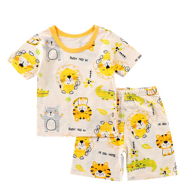 Clothing Sets 2021 Summer Children's Boys Cartoon Short Sleeve T-shirt Kids Home Pajamas Child's Cotton Clothes Set 2Pcs
Clothing Sets 2021 Summer Children's Boys Cartoon Short Sleeve T-shirt Kids Home Pajamas Child's Cotton Clothes Set 2Pcs