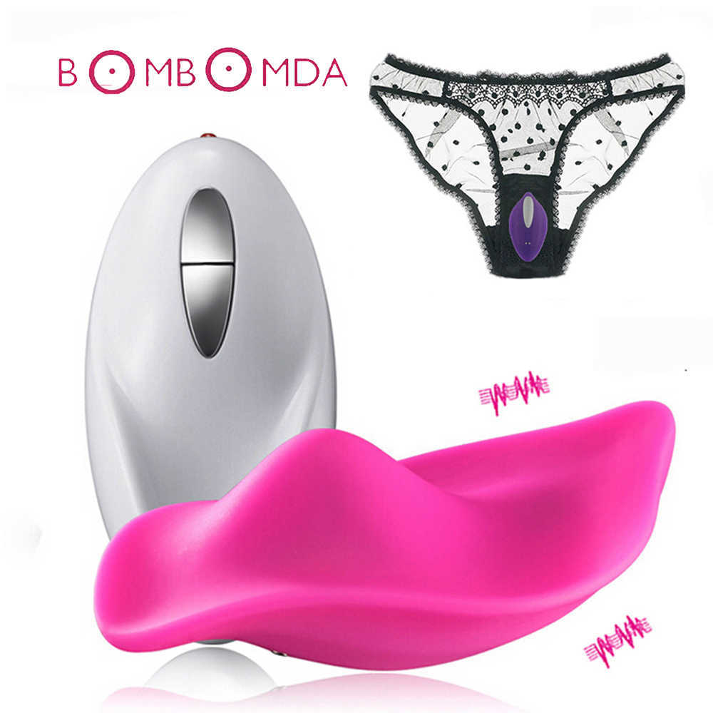 Wearable Panty Vibrator Wireless Remote Control Portable Clitoral Stimulator Invisible Vibrating Eggs Erotic Sex Toys for Women Y200616