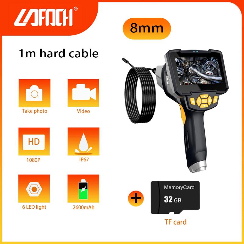 8mm Dual Lens Endoscope Engine Drain Pipe Inspection IP67 Waterpoorf Camera 1m Cable Borescope For Home Appliance Maintenance IP Cameras
8mm Dual Lens Endoscope Engine Drain Pipe Inspection IP67 Waterpoorf Camera 1m Cable Borescope For Home Appliance Maintenance IP Cameras