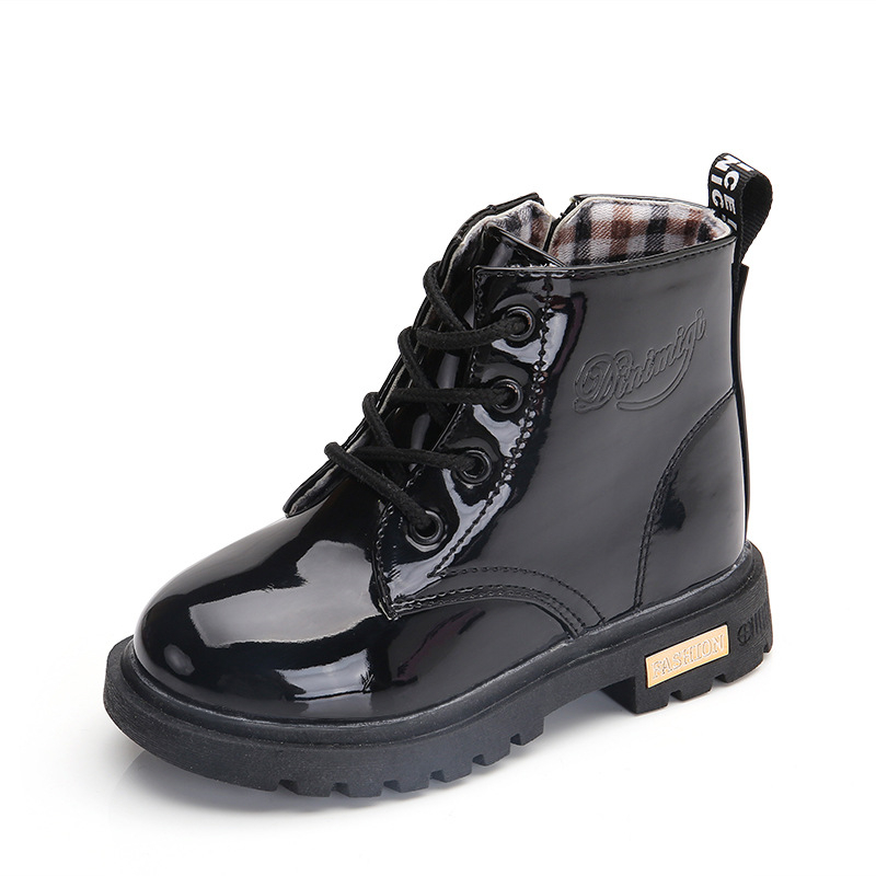 New arrival Children Martin Leather boots British style Boy Girl Motorcycle Kids shoes Autumn Winter Plush Snow 07A 94, Black;grey
New arrival Children Martin Leather boots British style Boy Girl Motorcycle Kids shoes Autumn Winter Plush Snow 07A 94, Black;grey